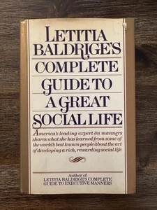 Letitia Baldrige's Complete Guide to a Great Social Life - Imagen 1 de 14
