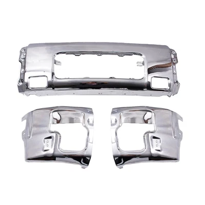 Steel Front Bumper Fit For Armada 2005-2007 Nissan Titan 2004-2015 Chrome Foto 1 de 4
