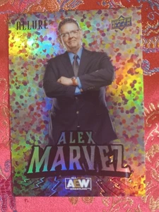 Alex Marvez 2024 Upper Deck AEW Allure Pro Wrestling GLITTER BoMB Parallel #102 - Picture 1 of 1