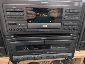 Sharp Disc Stereo Music System CMS-R70CDE With Remote Control Faulty Cd Player - Picture 1 of 18