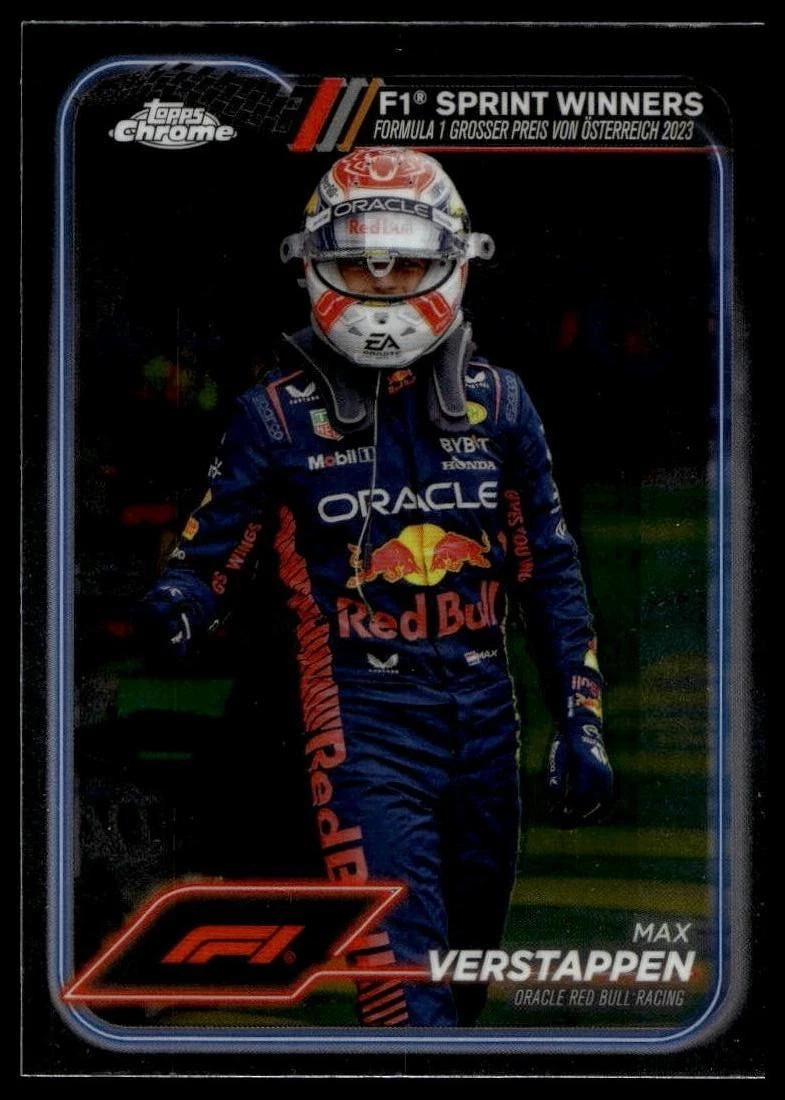 TOPPS F1 MAX VERSTAPPEN フェルスタッペン 世界25枚限定 2024 Topps Now F1 25 MAX VERSTAPPEN RED BULL WIN 60TH RACE CANADA