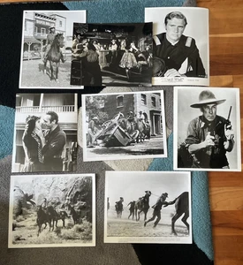 Vintage Job lot 19 Film Photos/Stills 8" X 10" WESTERNS 60'S 70'S - Picture 1 of 6