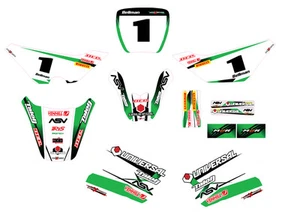 Kawasaki KDX 50 Full Custom Sticker kit Storm style / decals / graphics - Picture 1 of 3