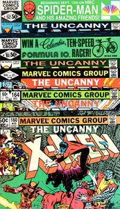 X-MEN 151 152 159 160 164 SIENKIEWICZ! DRACULA! 1st MAGIK! FINE- (5.5) Avg - Picture 1 of 11