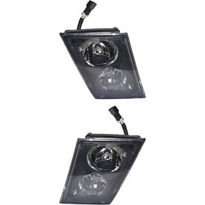 Fog Light Set For 2003-2018 Volvo VNL 03-17 VNM Front Left and Right with DRL