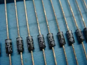 (50) GENERAL SEMI SA5.0A 5V 500W TRANSIENT VOLTAGE SUPPRESSOR DIODE AXIAL - Picture 1 of 1