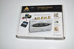 KB Behringer - UFO202 - U-PHONO Audiophile USB/Audio Interface - NEW (ZIG28) - Picture 1 of 2