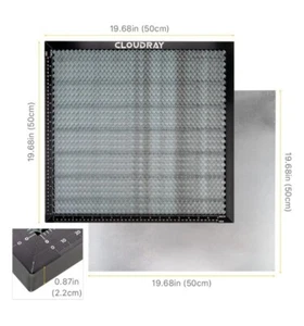 -Cloudray Honeycomb WorkingTable 500*500mmfor XTool D1 Pro/D1 CO2 Laser Engraver - Picture 1 of 10
