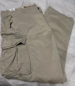 Pantalones cargo Levis holgados para hombre W46 L29 caqui tostado grandes altos cómodos al aire libre nuevos con etiquetas - Imagen 1 de 11