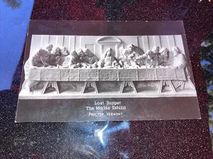 The last supper, carved from statuary marble, West Rutland, Vermont - Picture 1 of 2
