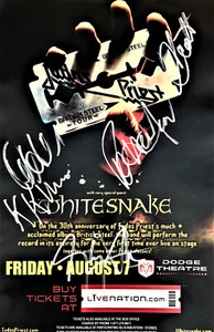 Póster de concierto WHITE SNAKE 12"x18" ENVÍO GRATUITO - Imagen 1 de 1