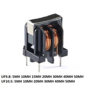 UF9.8&UF10.5 Series Common Mode Choke Filter Inductor 5MH 10MH to 50MH Vertical - Picture 1 of 18