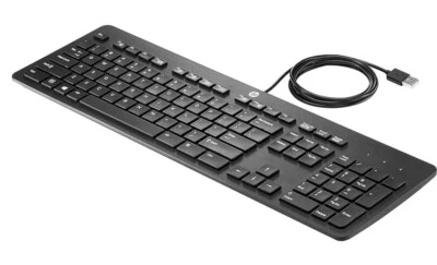 6 HP USB Slim Business Keyboards N3R87AT 803181-001 803823-001. New In Box - Image 1 of 3