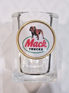 Verre Mack Truck Shot, lunettes de tir logo Mack Trucks, verre Mack Shot