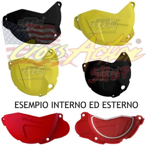 POLISPORT PROTEZIONE CARTER FRIZIONE CLUTCH COVER SUZUKI RMZ 250 2011 2012 NERO - Picture 1 of 1