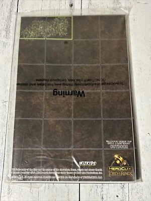 Heroclix Lord Of The Rings LOTR Battlefield Outdoor Map New Sealed - Image 1 of 4