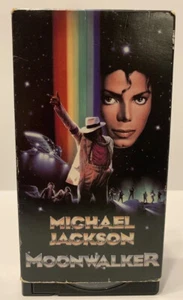 Michael Jackson - Moonwalker (VHS, 1989) Pre Owned - Picture 1 of 7