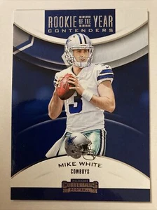 Tarjeta de novato del año 2018 de Mike White Contenders #rya-mw (4507) - Imagen 1 de 2