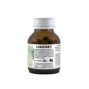 LIQUISET Gastrite ACIDITA STOMACO Antiacido COLITE REFLUSSO ULCERA 125 Compresse - Foto 1 di 1