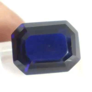 Natural Blue Sapphire Faceted 25.95 Ct GIE Certified Cut Loose Gemstone 1025 - Picture 1 of 7