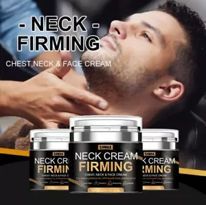 Men Neck Firming Cream - Use On Saggy Or Turkey Neck - Collagen & Retinol - Picture 1 of 7