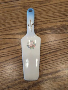 Vintage Decorative Porcelain Cake Server Cutter Holiday Wedding Birthday Etc. - Picture 1 of 6