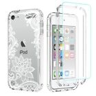 Phone Case For Ipod Touch 6/touch 5/touch 7 Case With Tempered-glass Screen P...