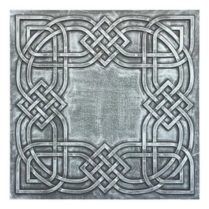 Old ceiling tiles Suspended ceiling panels for Club Salon PL61 Antique tin 10pcs - Picture 1 of 20
