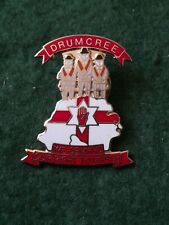 Original Old Drumcree Orange Order Badge.