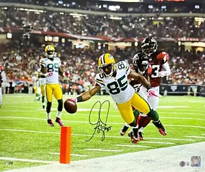 GREG JENNINGS - Green Bay Packers NFL - Signed 16x20 Photo AUTO #3 - BAS - Picture 1 of 1
