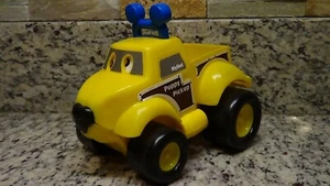 rare 1990 vintage Nylint Teddy Toys Puppy Pickup Truck yellow plastic - Picture 1 of 10