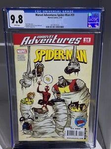 Marvel Adventures Spider-Man #59 CGC 9.8 W RARE Early Skottie Young Cover 2010 - Picture 1 of 5