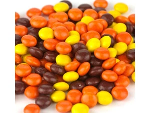 Mini Reese's Pieces Bulk in a Resealable Bag - Picture 1 of 2