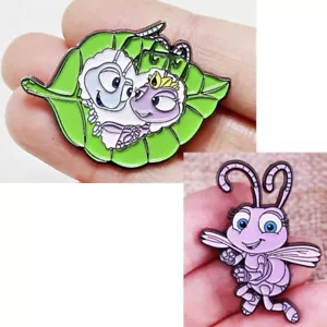 A Bug's Life Flik & Atta & Dot Cast Cartoon Disney Emaille Metall Pin Menge 2 - Bild 1 von 3