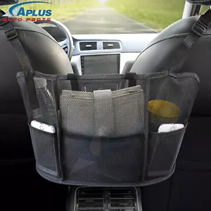 Bolsa de malla de almacenamiento lateral organizadora universal para bolso de mano de bolsillo con red de bolsillo para automóvil - Imagen 1 de 7