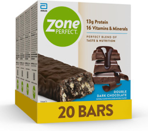 ZonePerfect Protein Bars, 12g Protein, 18 Vitamins & Minerals, Nutritious Snack