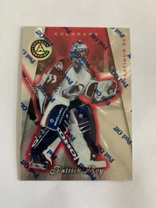 1997-98 Pinnacle Totally Certified Platinum Red #2 Patrick Roy 2474/4299 - Picture 1 of 2