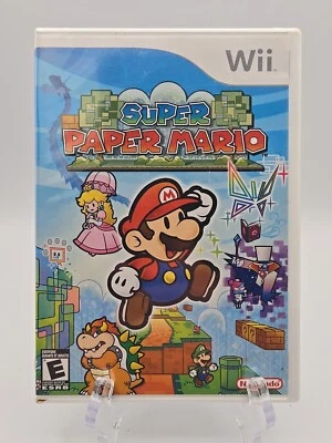 Super Paper Mario Wii (Nintendo Wii, 2007) BRAND NEW SEALED! WHITE LABEL - Image 1 of 4