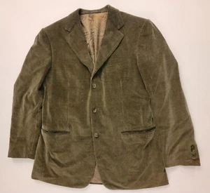 Ermenegildo Zegna Mens Blazer Brown Suit Cashco Tan Switzerland Vintage 52561 - Picture 1 of 13