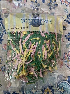 NOS paper Easter grass multicolor pastels - Picture 1 of 4
