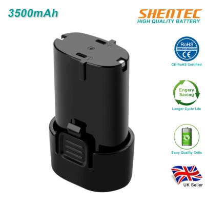 SHENTEC 3.5Ah 7.2V Li-ion Battery For Makita BL7010 194356-2 194355-4 ML704 TD020 GN900S