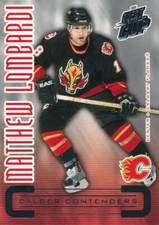 2003-04 Pacific Quest for the Cup CALDER CONTENDER #3 MATTHEW LOMBARDI - Flames