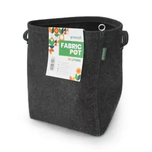 Gronest Stofftopf 15L 22 x 22 x 30 cm Pflanztopf Pflanzcontainer Blumentopf Grow - Bild 1 von 1