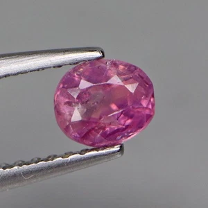 0.50 Cts Natural Unhated Sapphire Oval Cut Pink Srilanka Gemstone - Picture 1 of 6