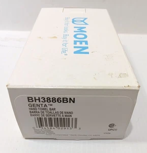 1 NUEVO TOALLERO DE MANO MOEN GENTA BH3886BN NUEVO EN CAJA ***HACER OFERTA*** - Imagen 1 de 2