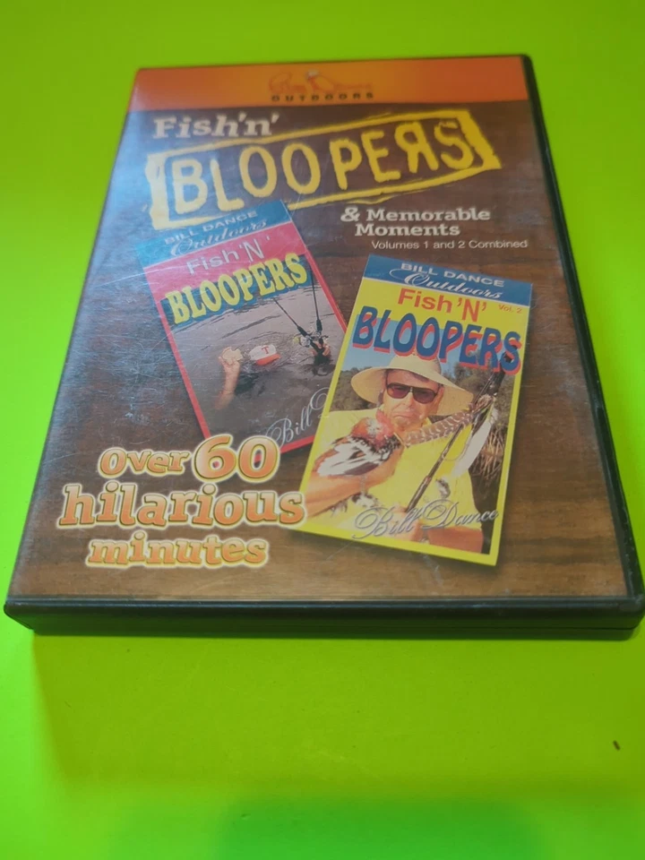 Bill Dance Outdoors: Fish'n Bloopers & Memorable Moments Vol. 1 &2 DVD  - Image 1 of 4