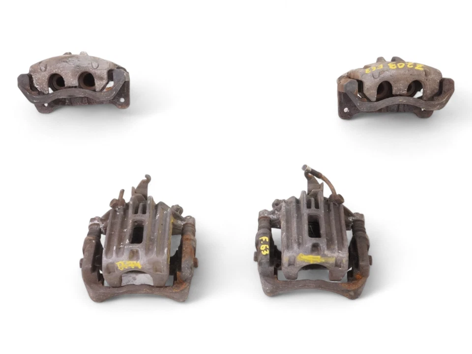 JAGUAR XJ8 X350 2004-2005 PINZA FRENO TOPE WO PASTILLAS DELANTERO TRASERO JUEGO DE 4 OEM Foto 1 de 4