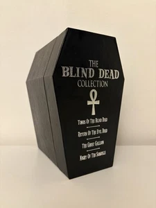 The Blind Dead 5-Disc DVD Collection (Rare OOP Coffin Box, Blue Underground, R1) - Picture 1 of 14