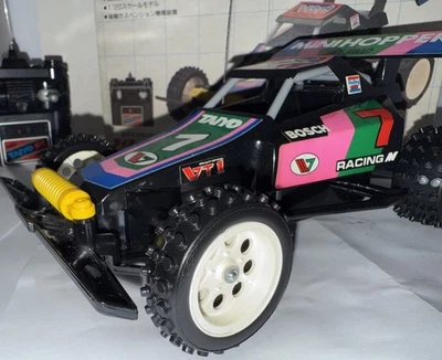 Vintage Tyco Turbo Hopper Buggy TYCO Taiyo Mini Turbo Hopper RC 1986 3rd Edition - Image 1 of 4