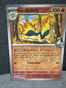 Ethan's Quilava 033/182 Sv10: Destinated Rivals Reverse Holo - Foto 1 di 10